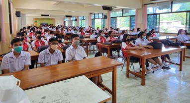 คณาจารย์สาขาการแพทย์แผนไทยประยุกต์ สำนักวิชาแพทยศาสตร์ มหาวิทยาลัยวลัยลักษณ์ จัดการประชาสัมพันธ์หลักสูตร (ATTMWU School tour 2023) ณ โรงเรียนรอบจังหวัดสุราษฎร์ธานีและจังหวัดตรัง
