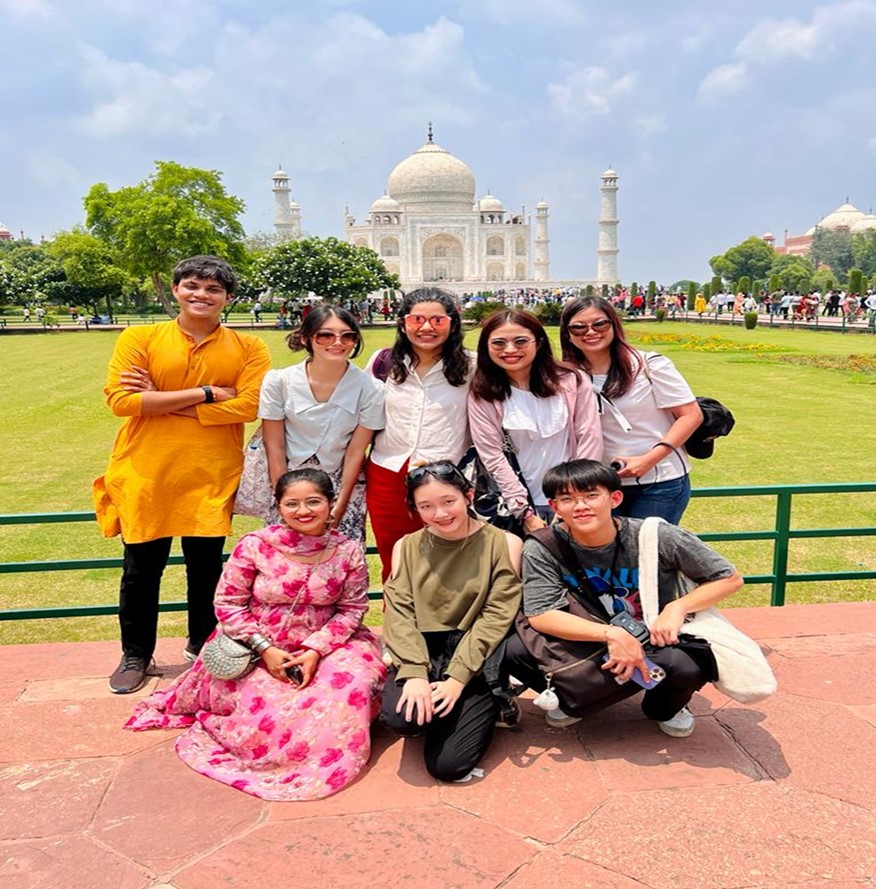 The medical student from Walailak University participated in a short-term international exchange program between Thailand and the Republic of India.