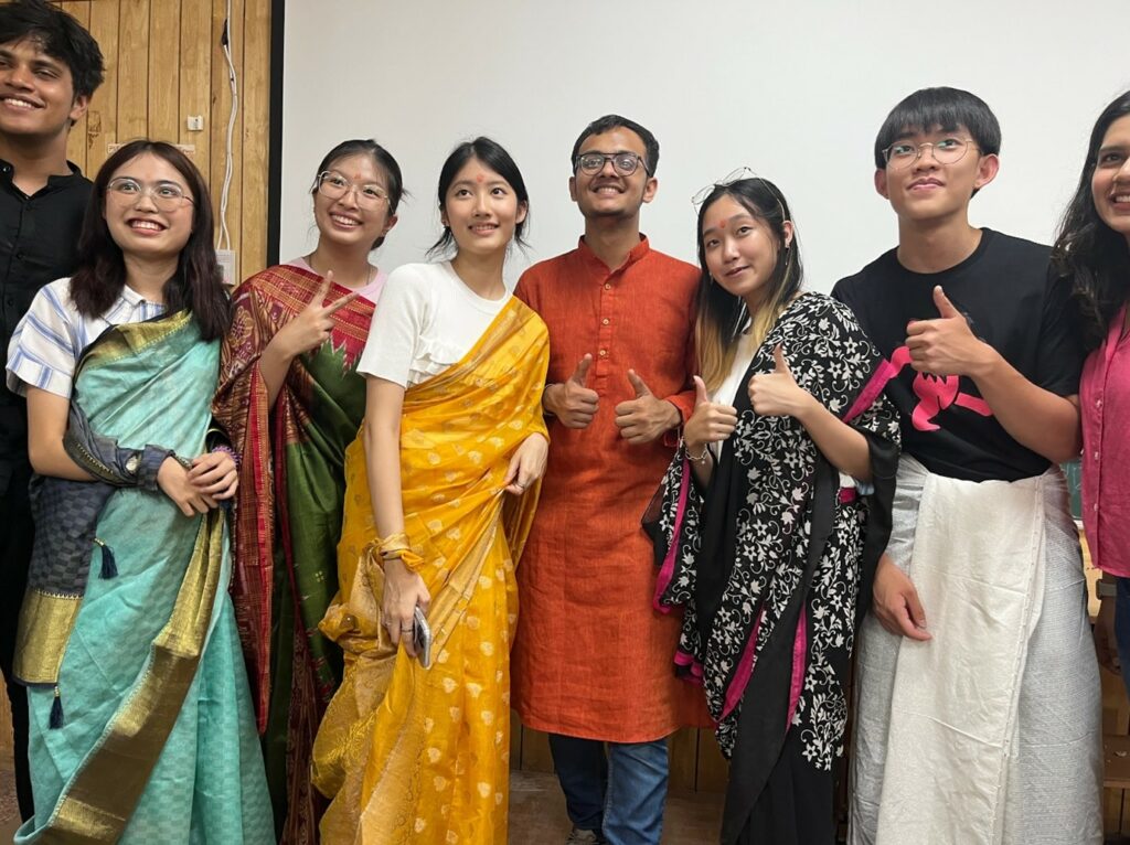The medical student from Walailak University participated in a short-term international exchange program between Thailand and the Republic of India.