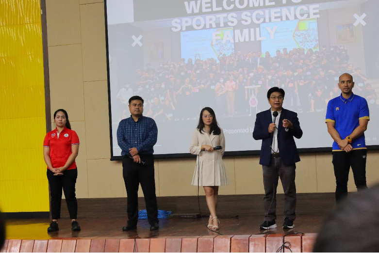 ภาพกิจกรรมหลักสูตรวิทยาศาสตร์การกีฬาและการออกกำลังกาย