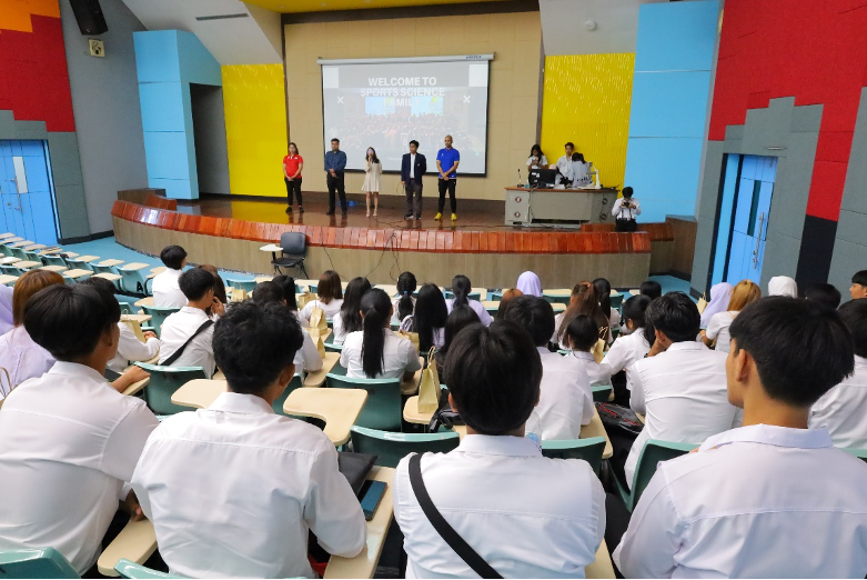 ภาพกิจกรรมหลักสูตรวิทยาศาสตร์การกีฬาและการออกกำลังกาย
