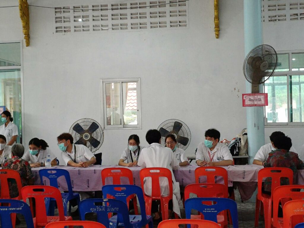 นักศึกษาแพทย์ ม.วลัยลักษณ์ เข้าร่วมโครงการค่ายอาสาเพื่อสาธารณประโยชน์ต่อสังคมและชุมชน จังหวัดนครศรีธรรมราช