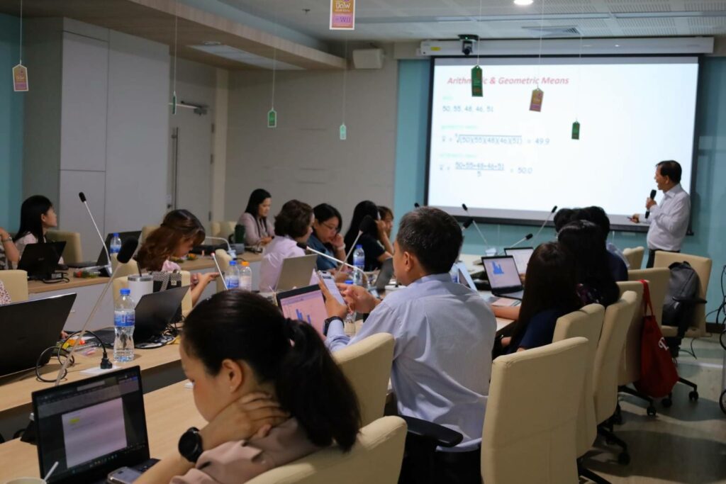 โครงการอบรมเชิงปฏิบัติการ “การวิเคราะห์ข้อมูลงานวิจัยทางการแพทย์และวิทยาศาสตร์สุขภาพ”