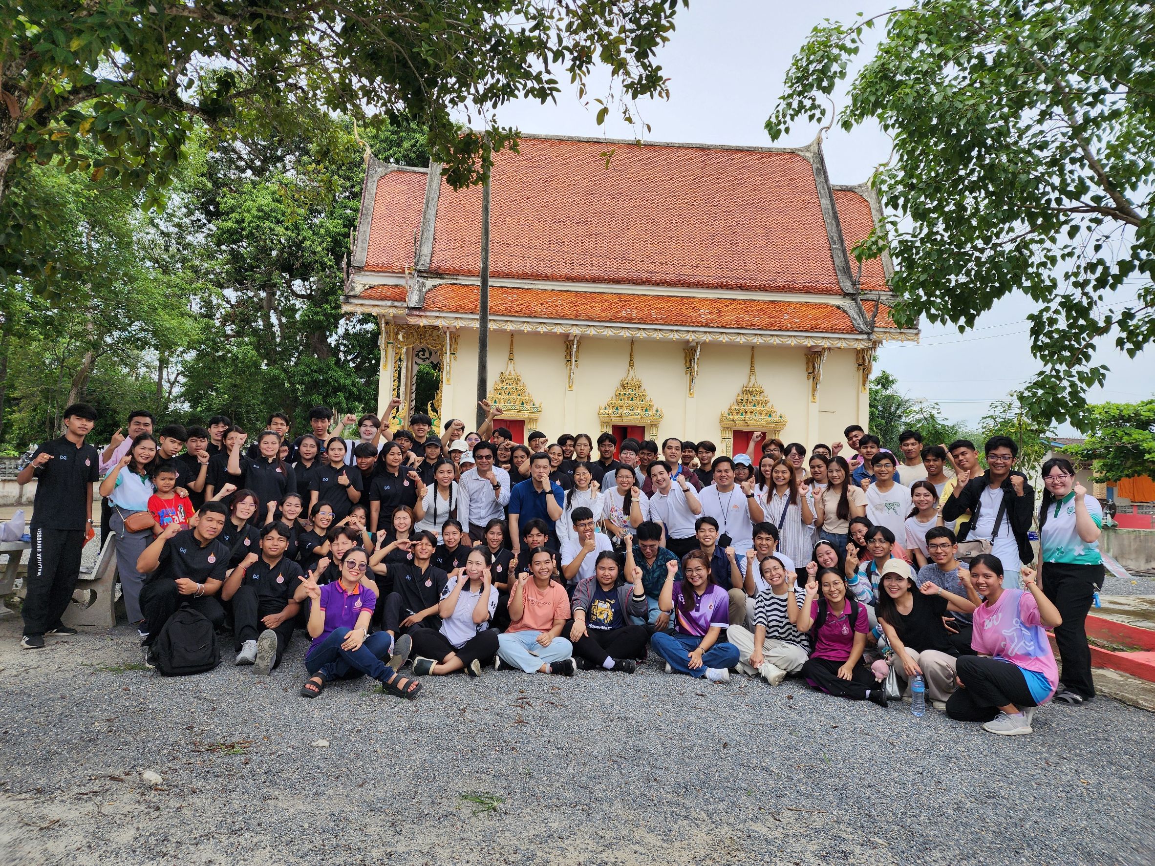 สำนักวิชาแพทยศาสตร์ มหาวิทยาลัยวลัยลักษณ์ จัดโครงการเสริมทักษะการทำนุบำรุงศิลปวัฒนธรรม ประจำปีการศึกษา 2567 ณ วัดนางตรา และ มัสยิดท่าสูงบน จังหวัดนครศรีธรรมราช