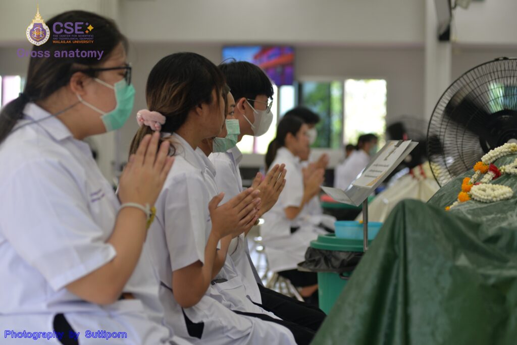 Getting ready for the study of gross human anatomy, the Academic year 2024