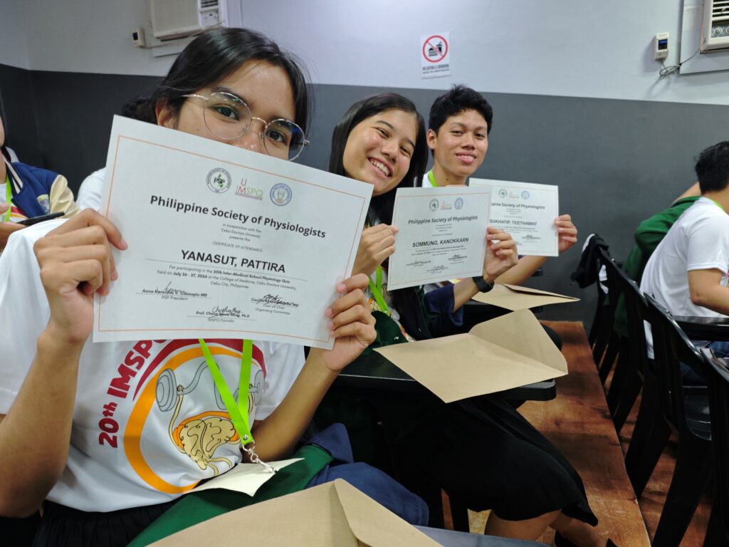 การแข่งขัน International Medical School Physiology Quiz 20th