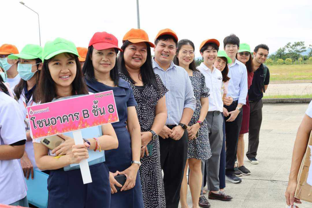 กิจกรรมซ้อมอพยพหนีไฟ ประจำปี 2567