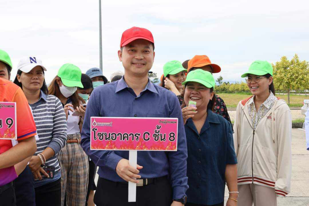 กิจกรรมซ้อมอพยพหนีไฟ ประจำปี 2567