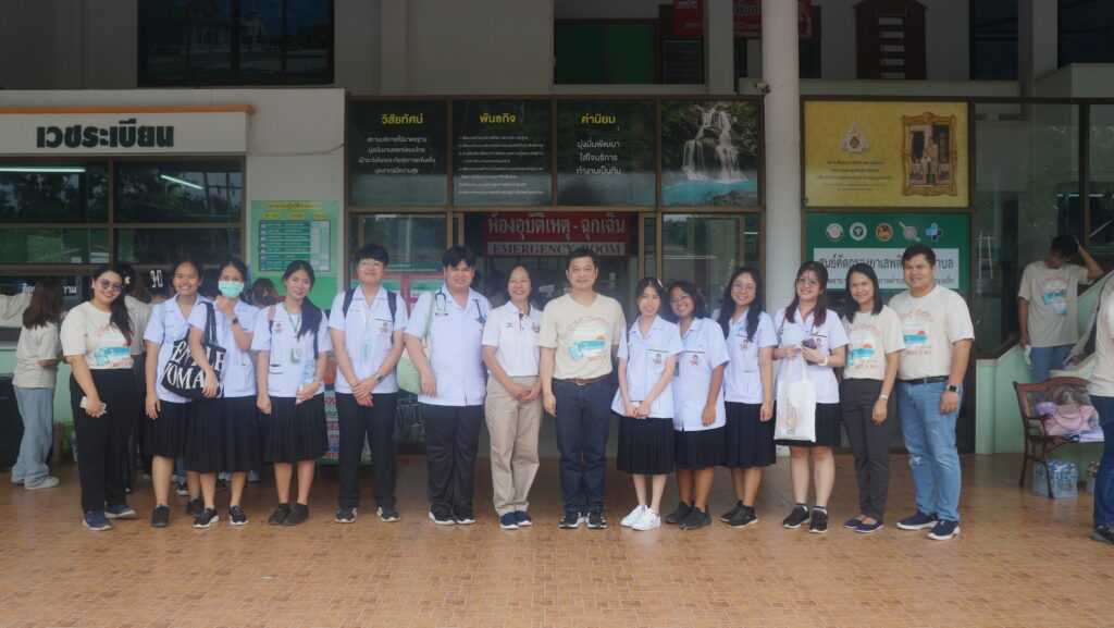 สหพันธ์นิสิตนักศึกษาแพทย์แห่งประเทศไทยฯ (สพท.) ร่วมกับสำนักวิชาแพทยศาสตร์ ม.วลัยลักษณ์ จัดโครงการค่ายอาสาพัฒนาชุมชน