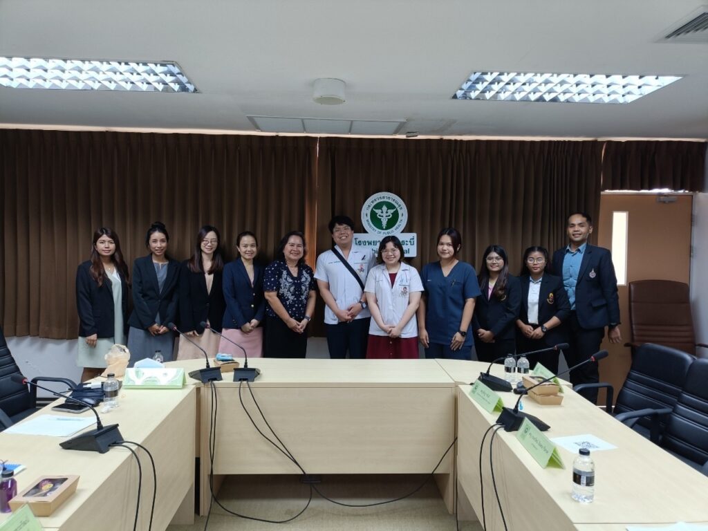 การประเมินบัณฑิตจากผู้ใช้บัณฑิต และเยี่ยมบัณฑิตแพทย์รุ่นที่ 11 ณ โรงพยาบาลตรัง