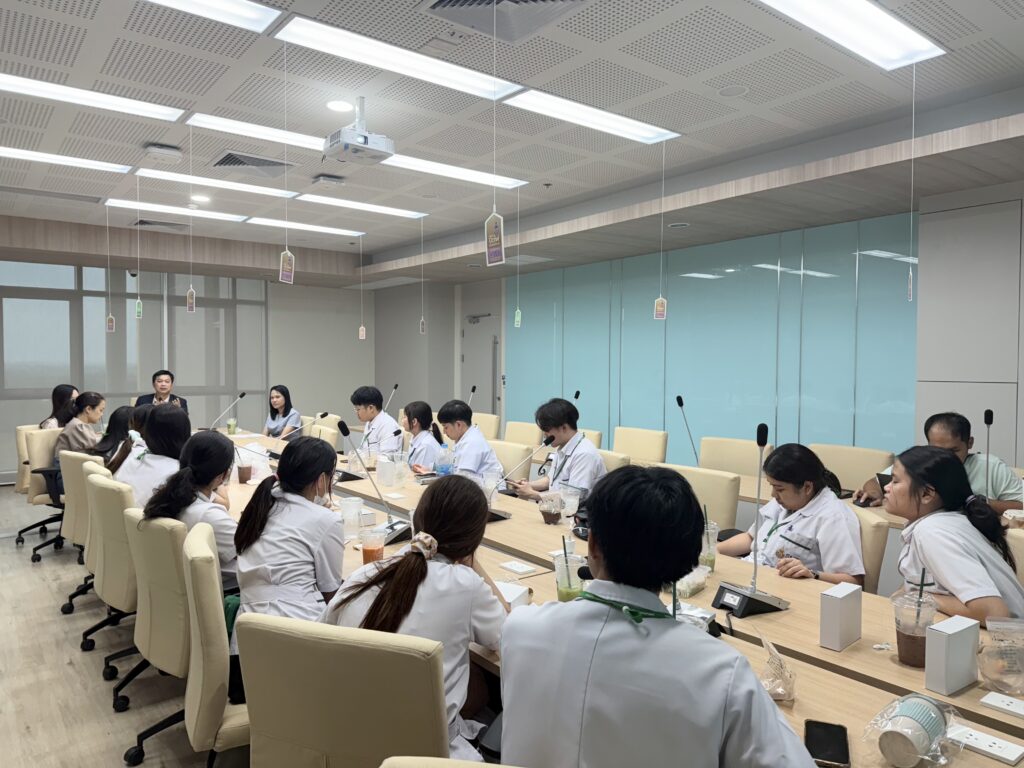 กิจกรรม Noon Meeting เสริมทักษะการศึกษาวิชาเลือกนักศึกษาแพทย์ ชั้นปีที่ 4-5