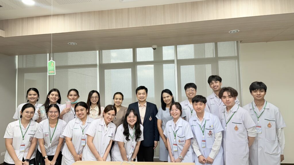 กิจกรรม Noon Meeting เสริมทักษะการศึกษาวิชาเลือกนักศึกษาแพทย์ ชั้นปีที่ 4-5