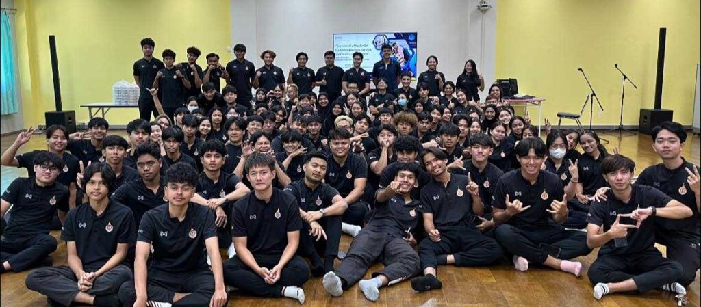 โครงการเสริมทักษะวิชาชีพของนักศึกษาหลักสูตรวิทยาศาสตรบัณฑิต สาขาวิทยาศาสตร์การกีฬาและการออกกำลังกาย พัฒนาศักยภาพด้านการจัดโปรแกรมการฝึกซ้อมสำหรับนักกีฬาเพื่อการแข่งขัน