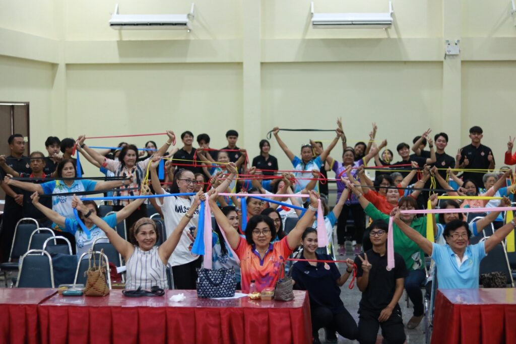 วิทยาศาสตร์การกีฬาและการออกกำลังกาย: ลงปฏิบัติภาคสนามเพื่อการส่งเสริมสุขภาวะชุมชนผู้สูงอายุ
