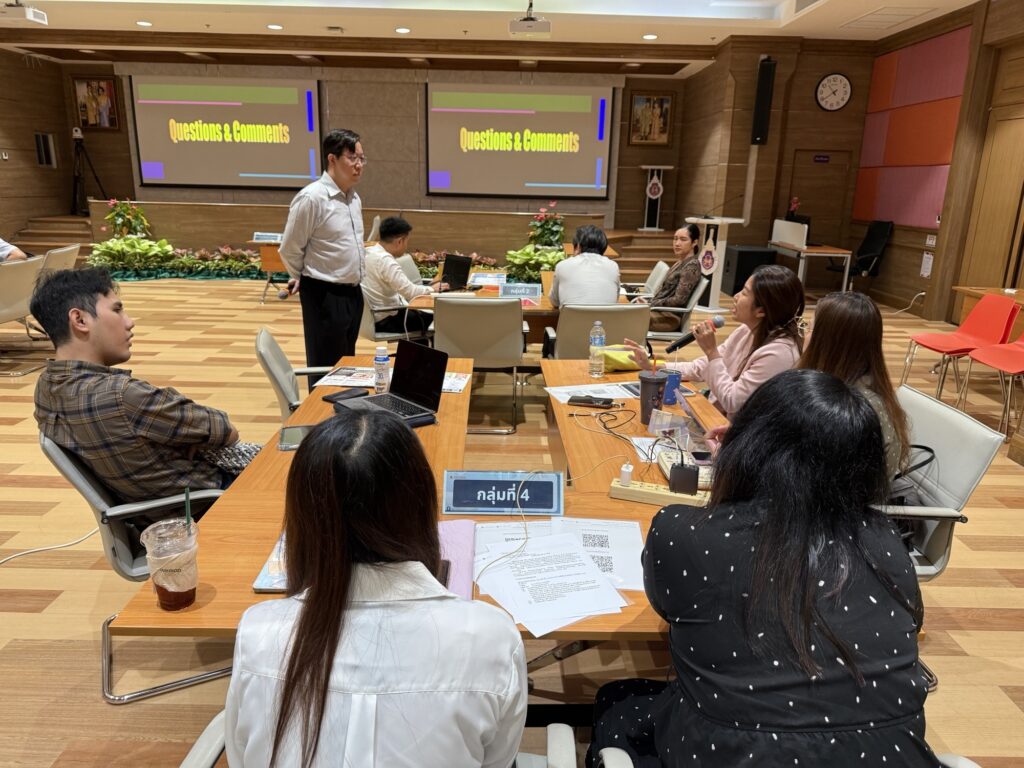 การอบรมเชิงปฏิบัติการเรื่อง Essentials skills for clinical teachers