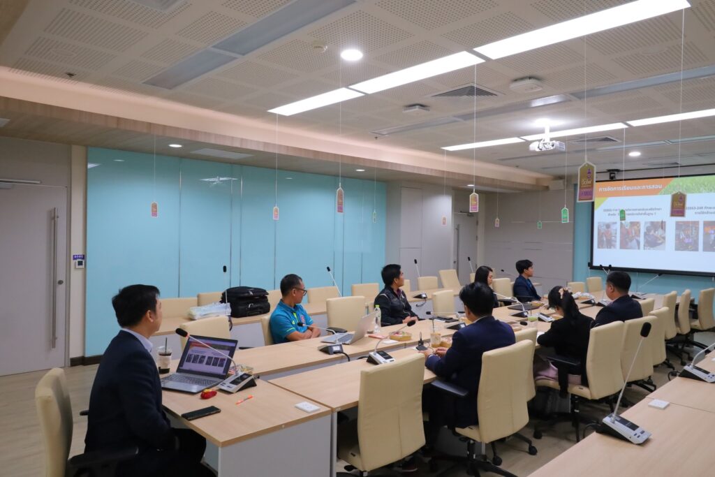 สำนักวิชาแพทยศาสตร์ มหาวิทยาลัยวลัยลักษณ์ ร่วมแลกเปลี่ยนเรียนรู้กับภาควิชาวิทยาศาสตร์สุขภาพและการกีฬา คณะศึกษาศาสตร์ มหาวิทยาลัยมหาสารคาม