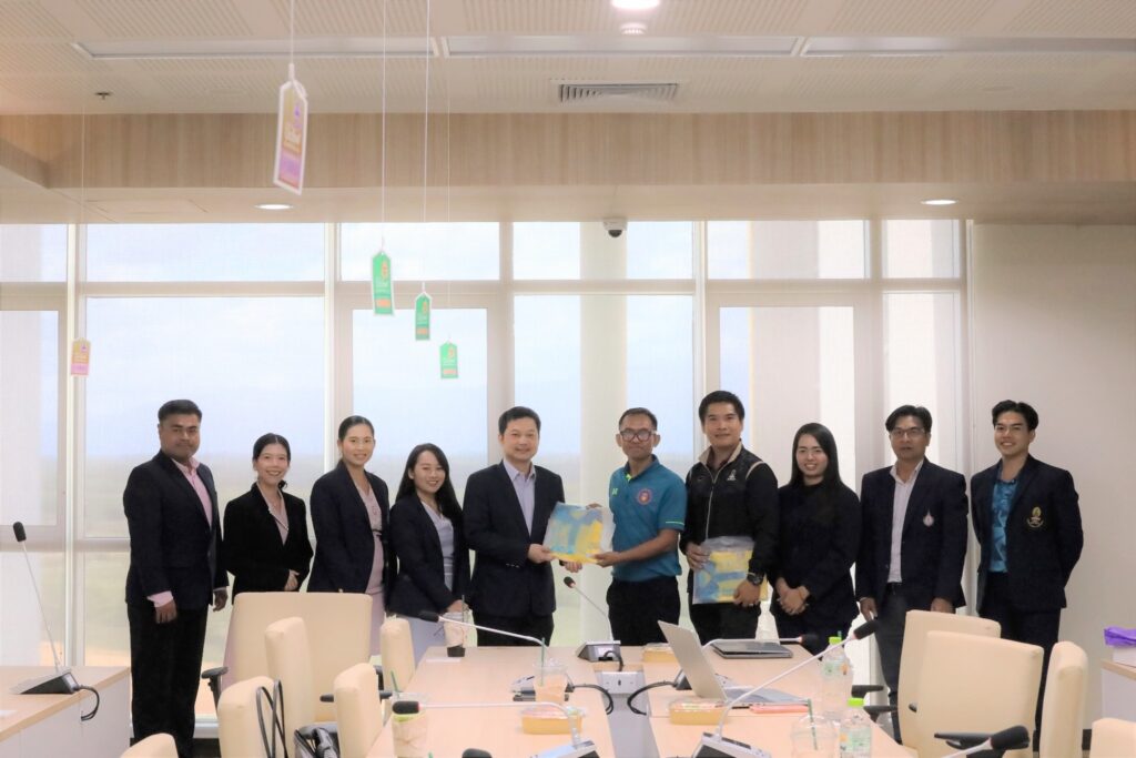 สำนักวิชาแพทยศาสตร์ มหาวิทยาลัยวลัยลักษณ์ ร่วมแลกเปลี่ยนเรียนรู้กับภาควิชาวิทยาศาสตร์สุขภาพและการกีฬา คณะศึกษาศาสตร์ มหาวิทยาลัยมหาสารคาม