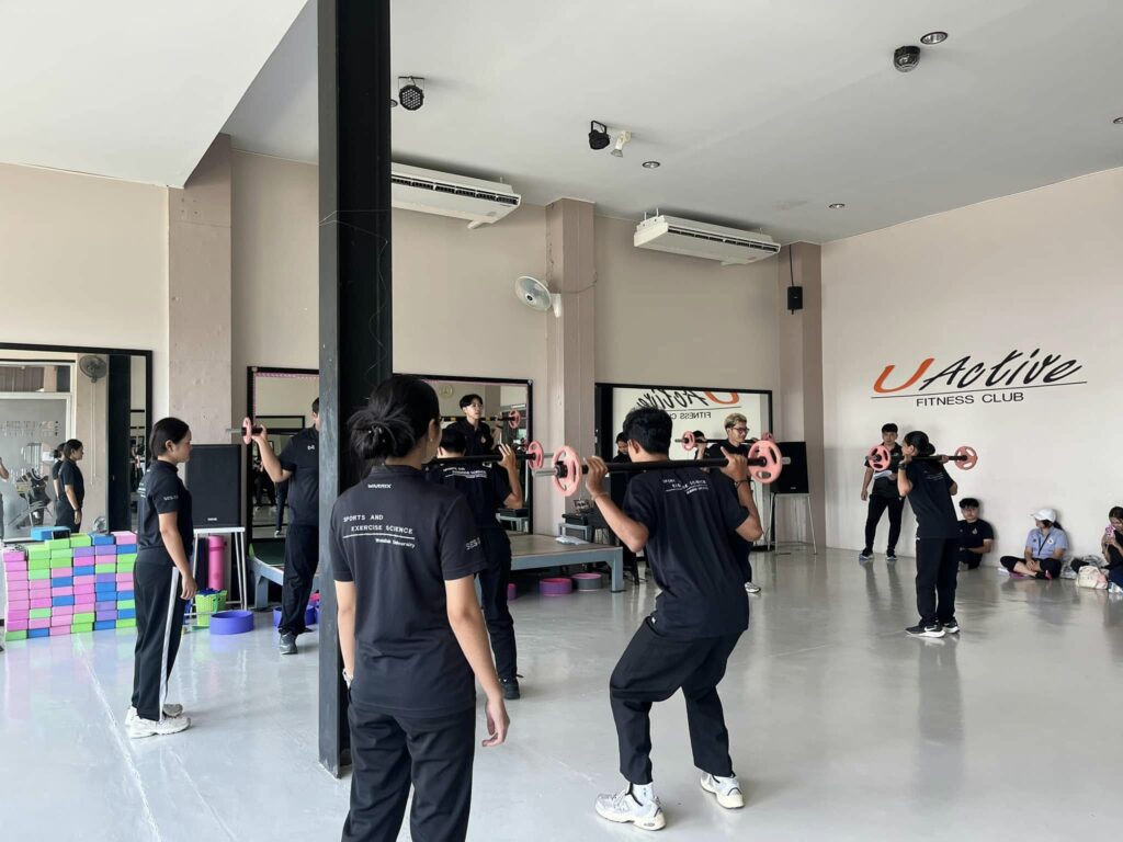 "Sports and Exercise Science Students Receive Certificates After Completing Exercise Consultant Competency Enhancement Project 2025"