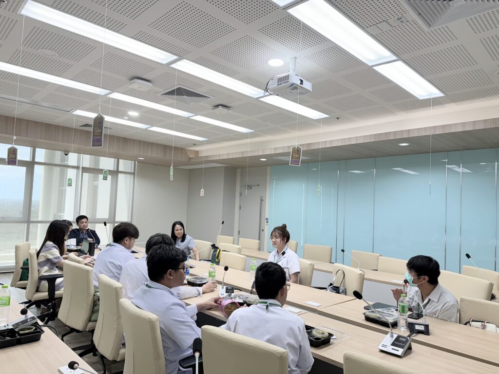 กิจกรรม Noon Meeting เสริมทักษะการศึกษาวิชาเลือกนักศึกษาแพทย์ ชั้นปีที่ 4 