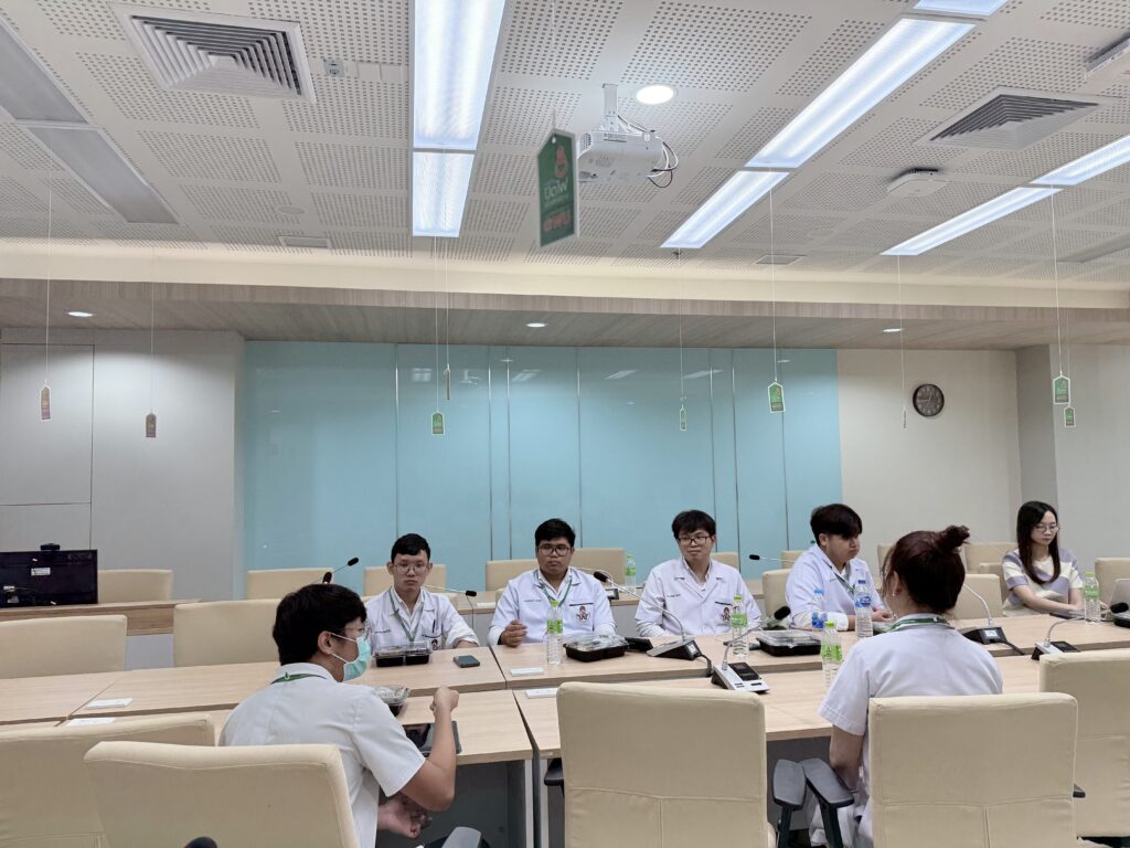 กิจกรรม Noon Meeting เสริมทักษะการศึกษาวิชาเลือกนักศึกษาแพทย์ ชั้นปีที่ 4 