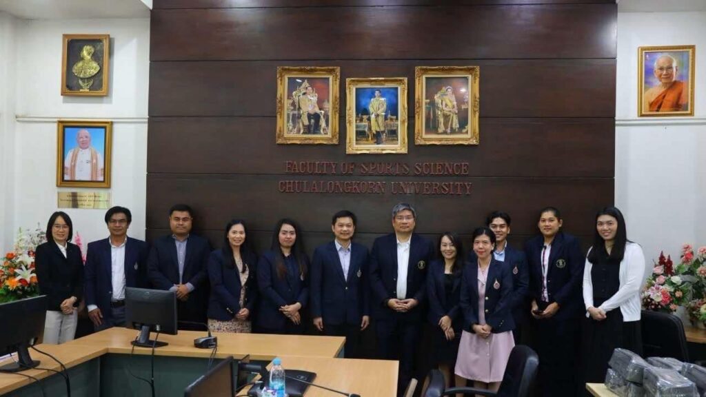 การแลกเปลี่ยนเรียนรู้งานประกันคุณภาพหลักสูตรฯ สาขาวิทยาศาสตร์การกีฬาและการออกกำลังกายร่วมกับคณะวิทยาศาสตร์การกีฬา จุฬาลงกรณ์มหาวิทยาลัย