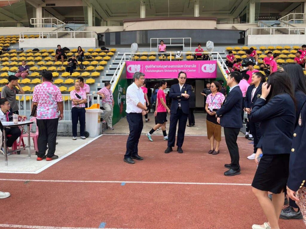 การแลกเปลี่ยนเรียนรู้งานประกันคุณภาพหลักสูตรฯ สาขาวิทยาศาสตร์การกีฬาและการออกกำลังกายร่วมกับคณะวิทยาศาสตร์การกีฬา จุฬาลงกรณ์มหาวิทยาลัย