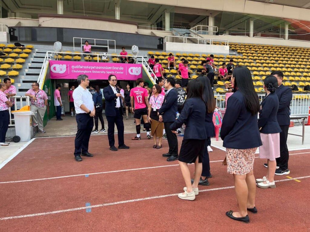 การแลกเปลี่ยนเรียนรู้งานประกันคุณภาพหลักสูตรฯ สาขาวิทยาศาสตร์การกีฬาและการออกกำลังกายร่วมกับคณะวิทยาศาสตร์การกีฬา จุฬาลงกรณ์มหาวิทยาลัย