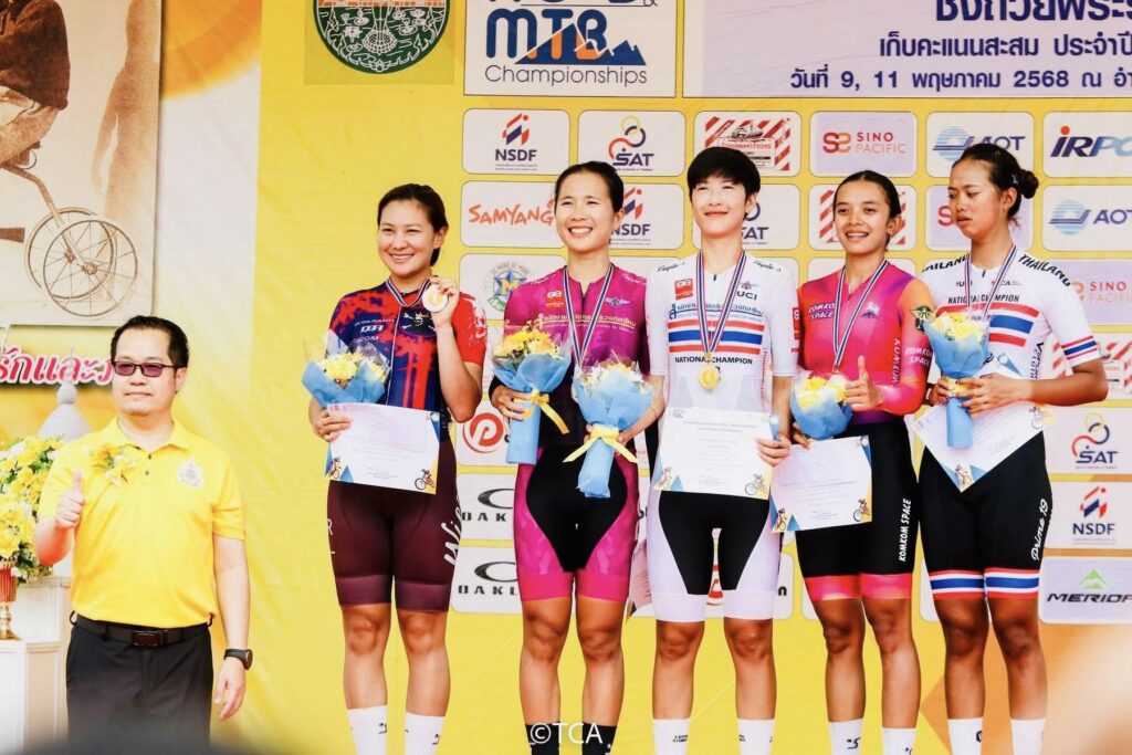 "Tan Kamonrada" Claims 3 More Awards at Thailand Cycling Championships - Elite Women's Individual Time Trial and Road Race