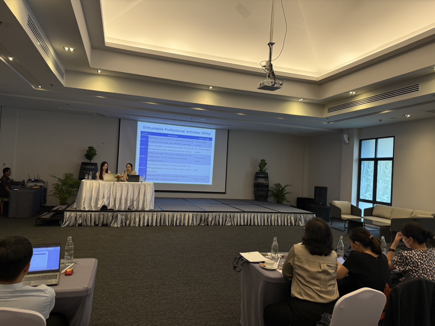 อบรมสัมมนาเชิงปฏิบัติการการจัดการเรียนการสอนหลักสูตรแพทยศาสตรบัณฑิต ตามเกณฑ์มาตรฐานการศึกษาแพทยศาสตร์ ชั้นปีที่ 4-6 ประจำปี 2568