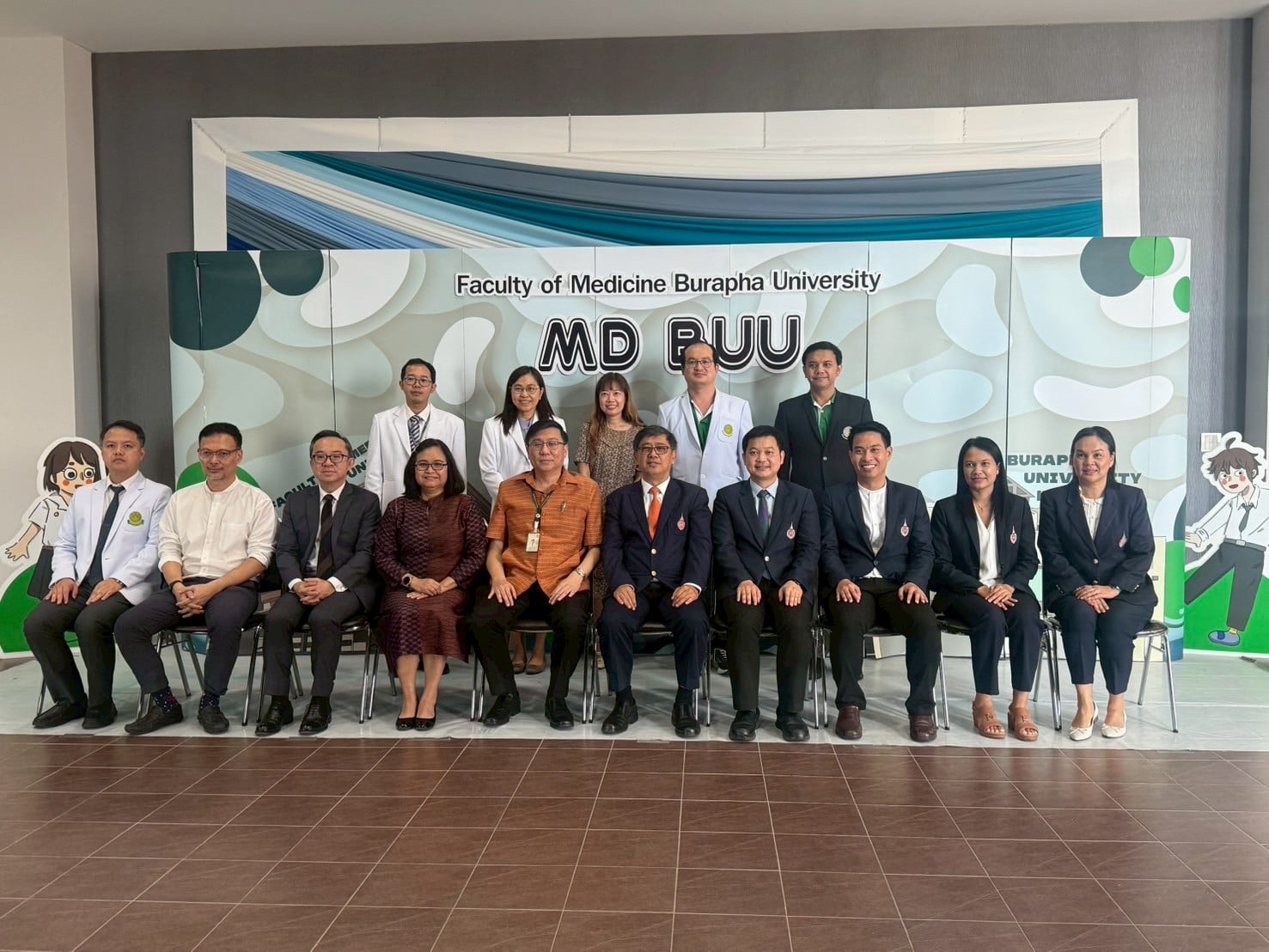 สำนักวิชาแพทยศาสตร์ มหาวิทยาลัยวลัยลักษณ์ เข้าศึกษาดูงาน ณ คณะแพทยศาสตร์ มหาวิทยาลัยบูรพา
