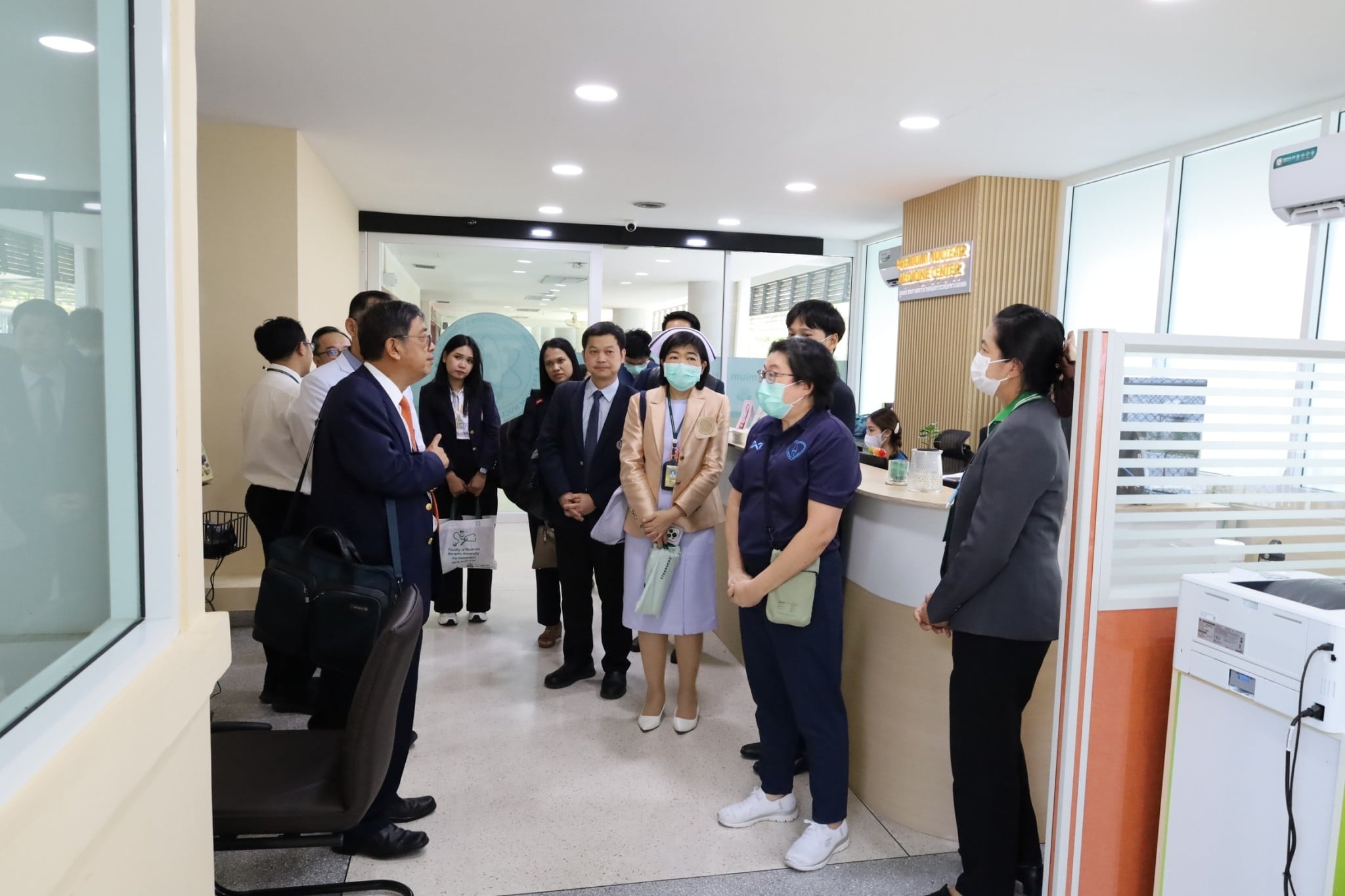 สำนักวิชาแพทยศาสตร์ มหาวิทยาลัยวลัยลักษณ์ เข้าศึกษาดูงาน ณ คณะแพทยศาสตร์ มหาวิทยาลัยบูรพา