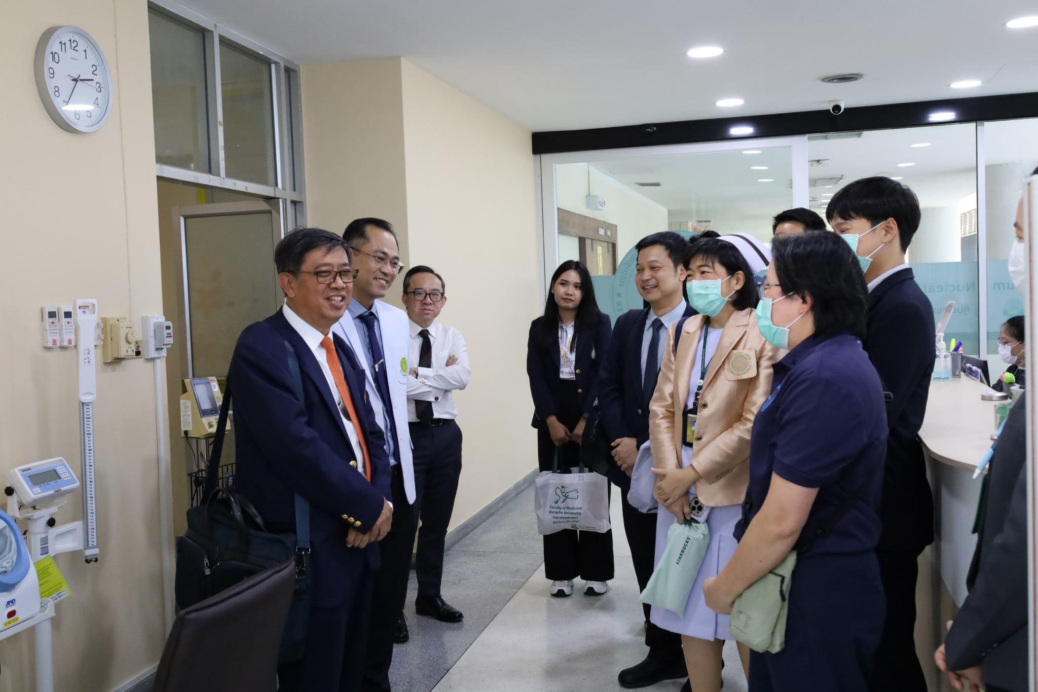 สำนักวิชาแพทยศาสตร์ มหาวิทยาลัยวลัยลักษณ์ เข้าศึกษาดูงาน ณ คณะแพทยศาสตร์ มหาวิทยาลัยบูรพา