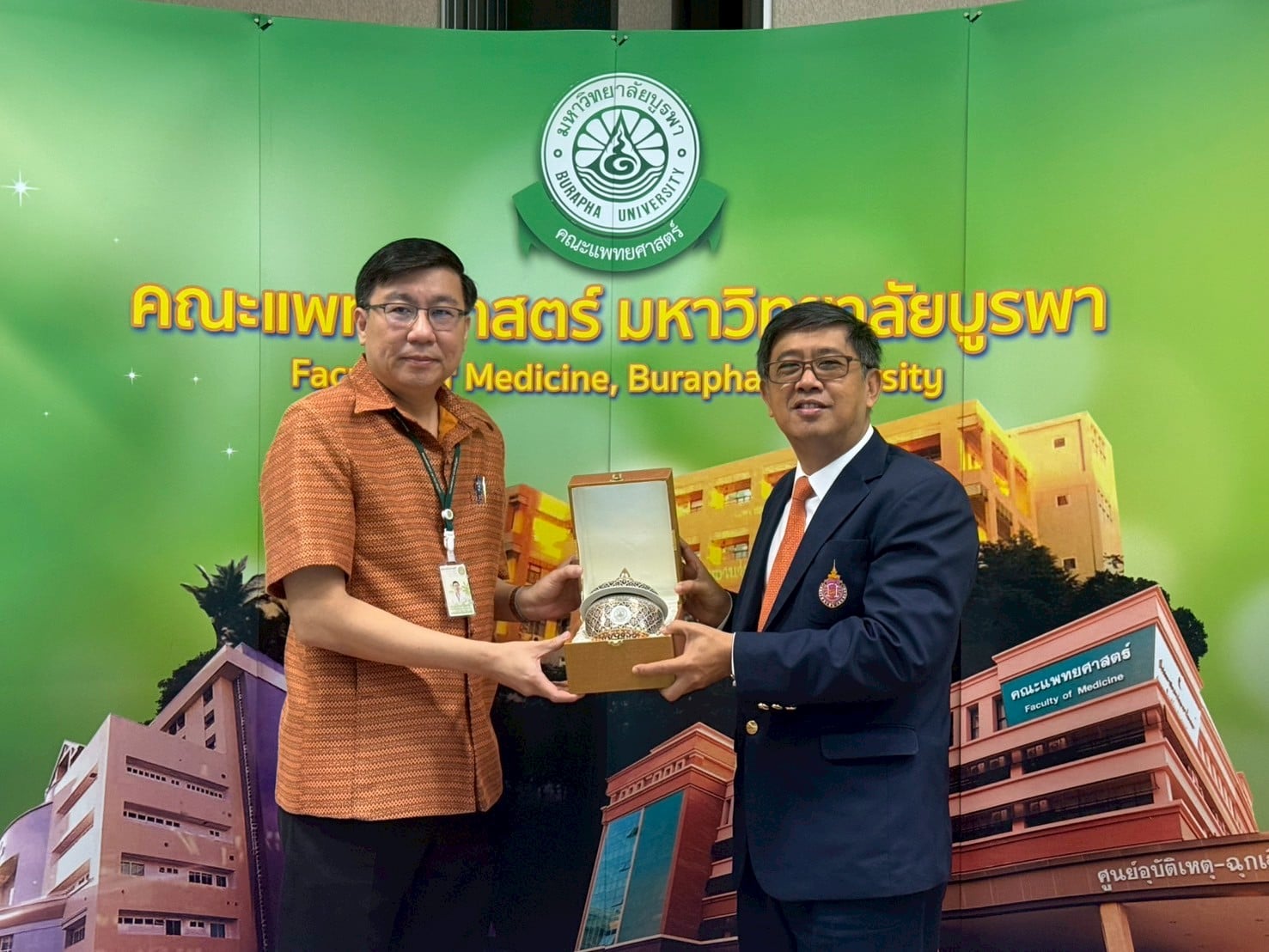 สำนักวิชาแพทยศาสตร์ มหาวิทยาลัยวลัยลักษณ์ เข้าศึกษาดูงาน ณ คณะแพทยศาสตร์ มหาวิทยาลัยบูรพา
