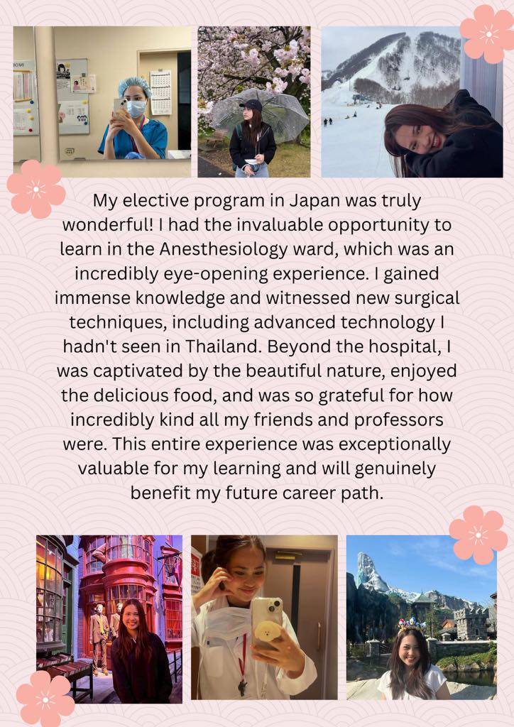 Japan elective experience