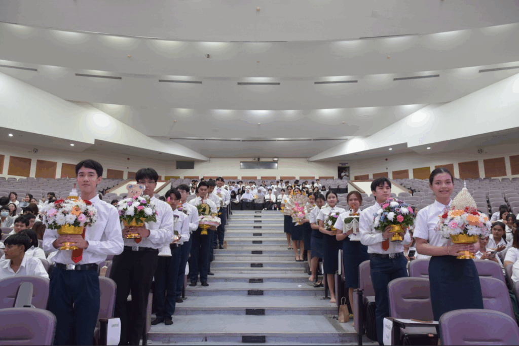 พิธีไหว้ครูสำนักวิชาแพทยศาสตร์ ประจำปีการศึกษา 2568