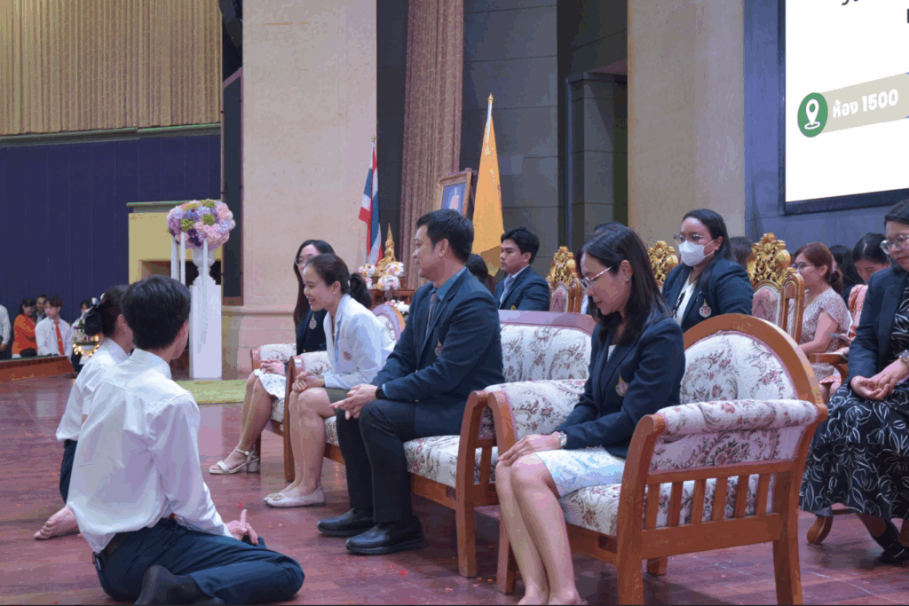 พิธีไหว้ครูสำนักวิชาแพทยศาสตร์ ประจำปีการศึกษา 2568