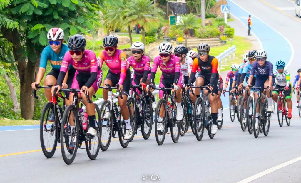 Kamolrada Khaoplod, a recent graduate of Walailak University, showcased her talent by securing second place in the road race and third in the overall annual points standings for 2025 at the final national cycling championship held at Bhumibol Dam, Tak province.
