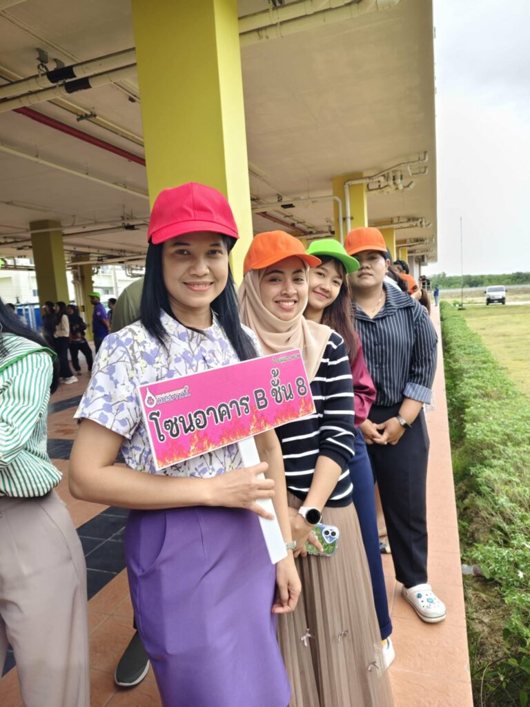 สำนักวิชาแพทยศาสตร์ ร่วมกิจกรรมซ้อมอพยพหนีไฟ ประจำปี 2568