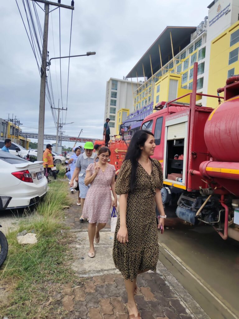 สำนักวิชาแพทยศาสตร์ ร่วมกิจกรรมซ้อมอพยพหนีไฟ ประจำปี 2568