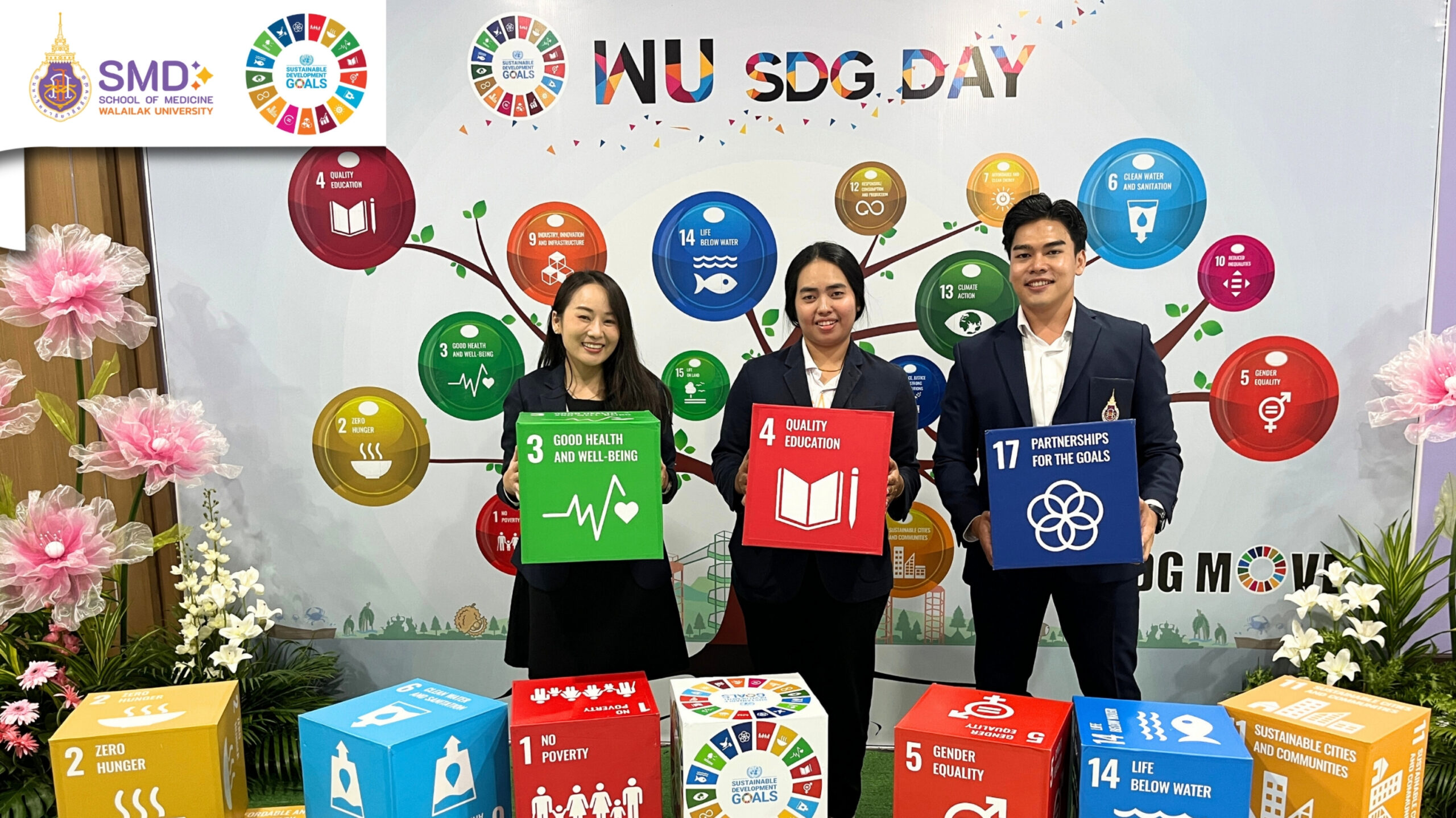 School of Medicine, Walailak University Holds Annual 'WU SDG Day 2025' to Showcase Community-Focused Projects