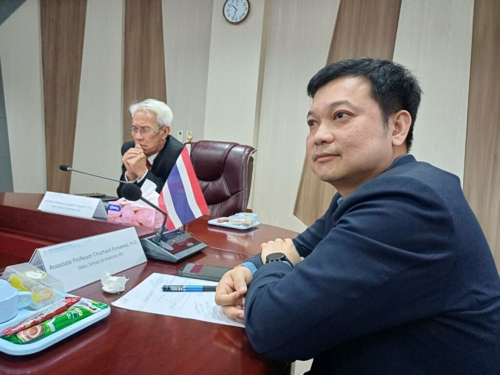 The School of Medicine, Walailak University, collaborates with PNU and USM in research exchange in research exchange