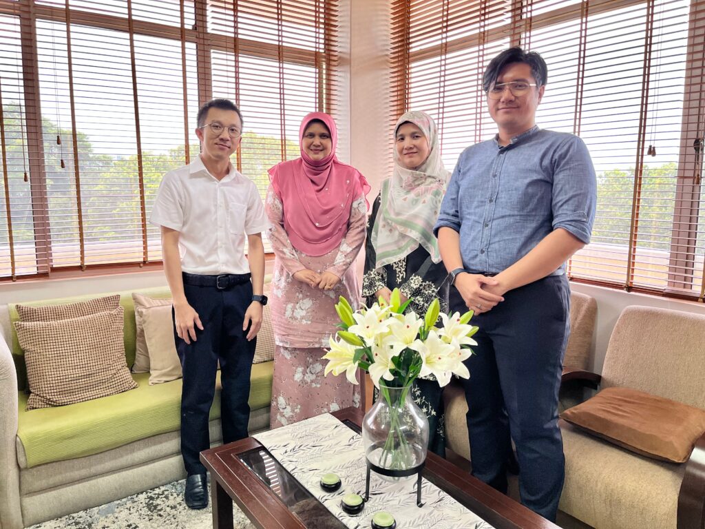 A faculty member from the School of Medicine, Division of Medical Sciences, traveled to Universiti Sains Malaysia to establish international research collaboration