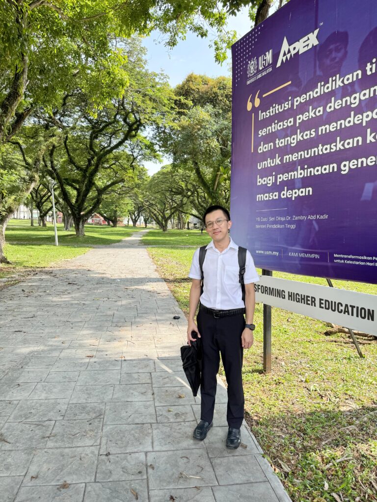 อาจารย์ประจำสำนักวิชาแพทยศาสตร์ สาขาวิชาวิทยาศาสตร์การแพทย์ สร้างความร่วมมือด้านการวิจัยระดับนานาชาติ ณ Universiti Sains Malaysia ประเทศมาเลเซีย