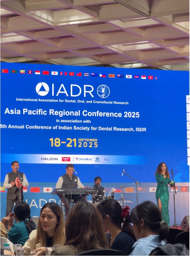 Lecturers from the Department of Medical Science attended International Dental Research Conference in New Delhi, India