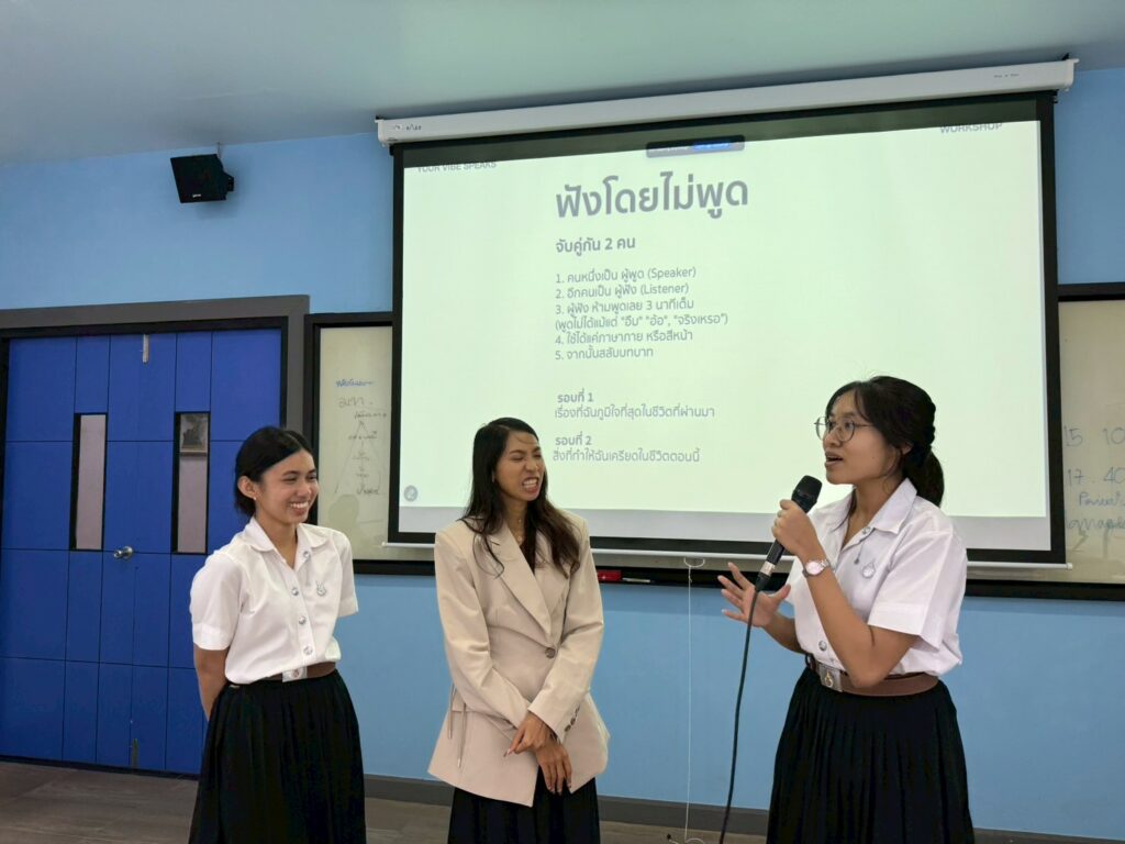 กิจกรรมพัฒนาบุคลิกภาพและการสื่อสารอย่างมืออาชีพ สำหรับนักศึกษาแพทยศาสตร์ แพทย์แผนไทยประยุกต์ และวิทยาศาสตร์การกีฬา มหาวิทยาลัยวลัยลักษณ์ โดยวิทยากรผู้เชี่ยวชาญ ส่งเสริมทักษะสื่อสารเชิงบวก ความมั่นใจ และภาวะผู้นำ