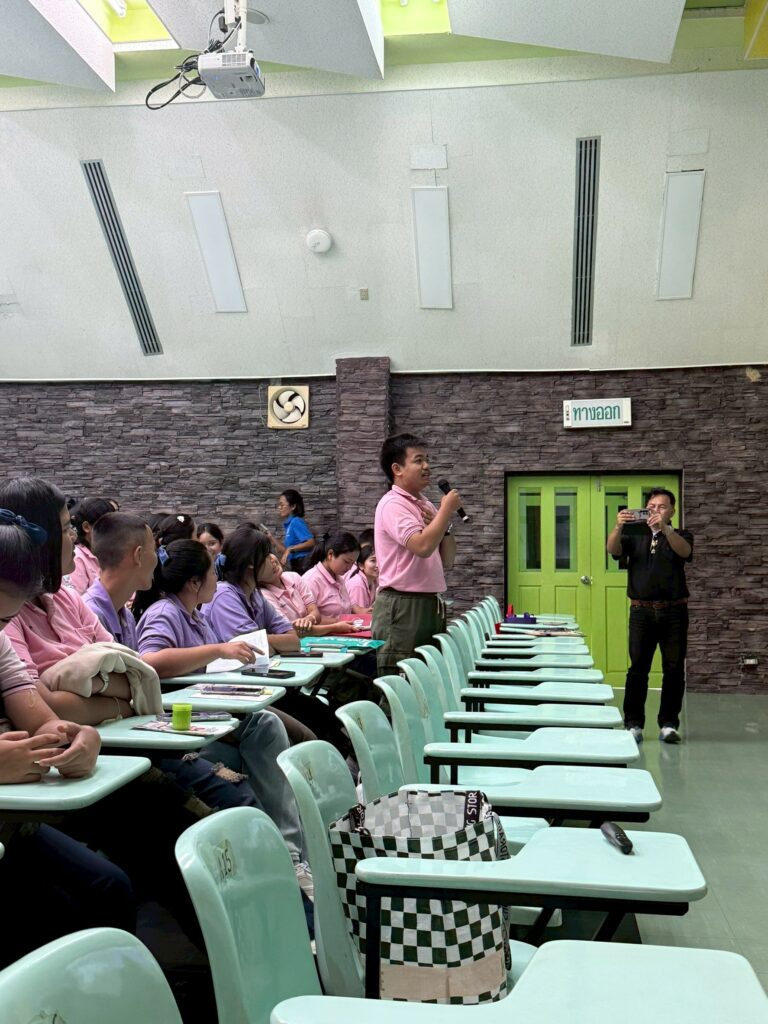 สำนักวิชาแพทยศาสตร์ แนะแนวการศึกษาต่อแก่นักเรียนโรงเรียนหาดใหญ่รัฐประชาสรรค์