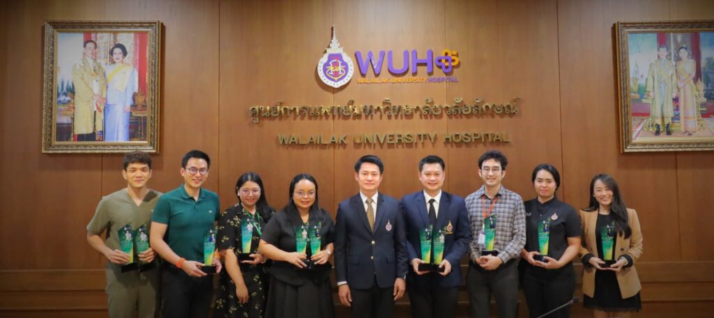 สำนักวิชาแพทยศาสตร์ มอบโล่รางวัลเชิดชูเกียรติด้านการวิจัย ประจำปีงบประมาณ 2568