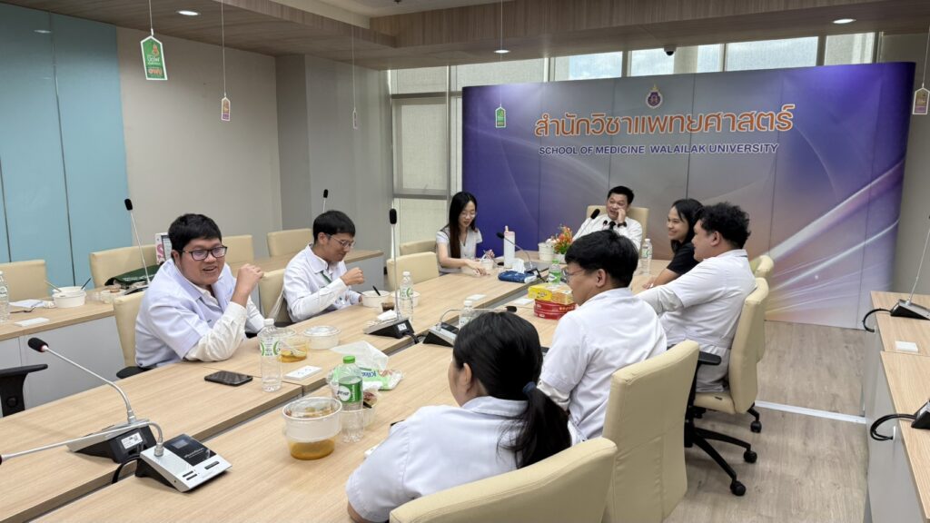 สำนักวิชาแพทยศาสตร์ จัดกิจกรรม "Noon Meeting" รับฟังเสียงสะท้อนนักศึกษาแพทย์ เพื่อยกระดับการเรียนการสอน