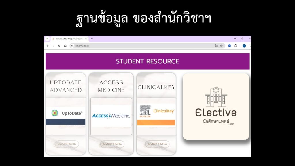 หลักสูตรแพทยศาสตรบัณฑิตจัดประชุมเตรียมความพร้อมขึ้นชั้นคลินิก