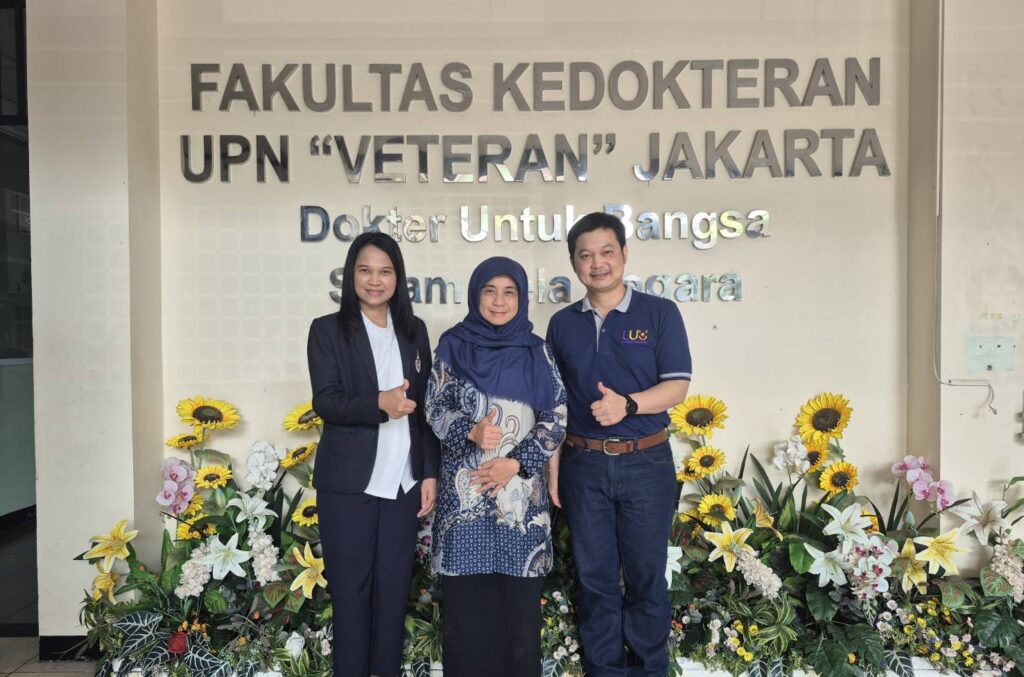 สำนักวิชาแพทยศาสตร์ สร้างความร่วมมือวิจัยระดับนานาชาติ ณ Universitas Pembangunan Nasional Veteran Jakarta ประเทศอินโดนีเซีย